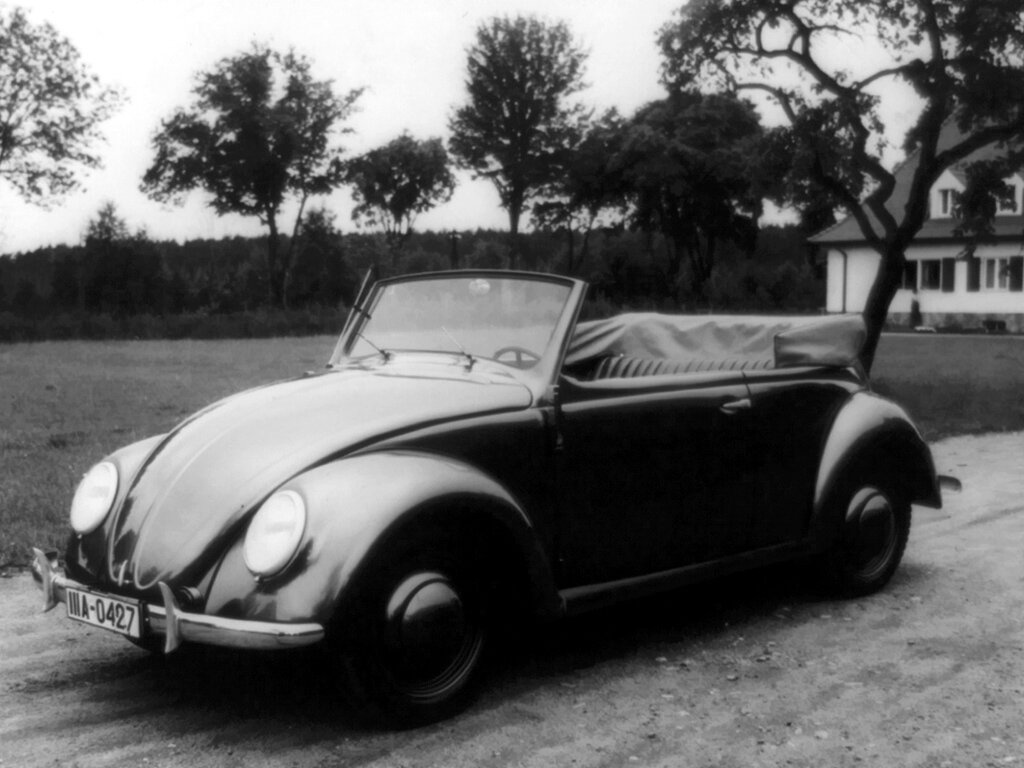 Volkswagen Kaefer 1 поколение, открытый кузов (05.1938 - 10.1946)